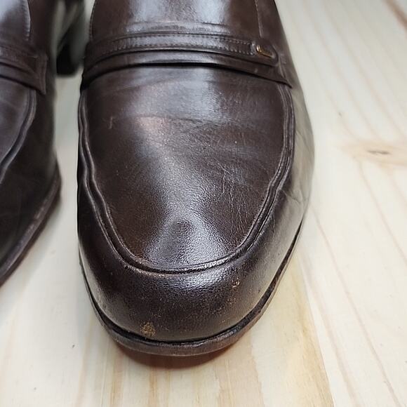 Bally Brown Leather Penny Loafers main image 15